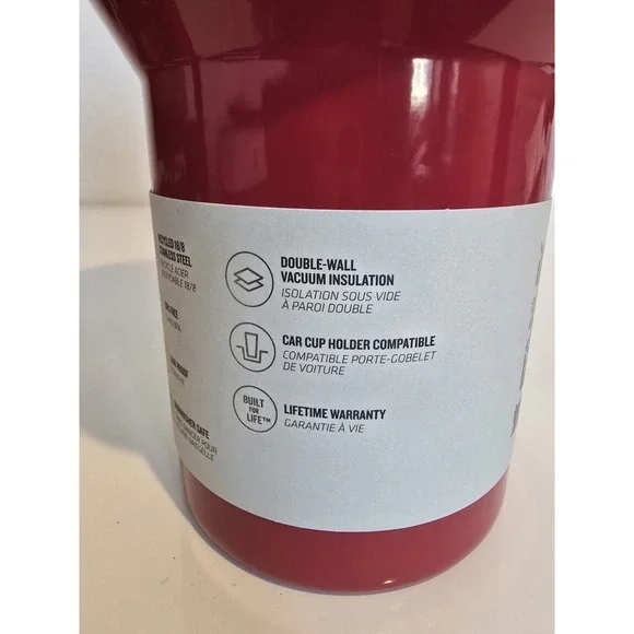 Stanley 40oz Pro Tour Tumbler Holly Berry Gloss Exclusive New - Picture 10 of 15